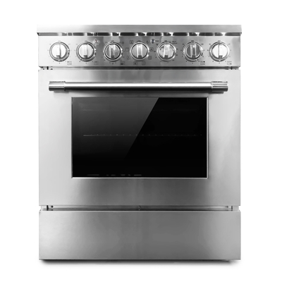 Elektrischer Ofen mit 30 Zoll frei stehender elektrischer Reichweite 124L / 4.4 Cu.Ft 12kW